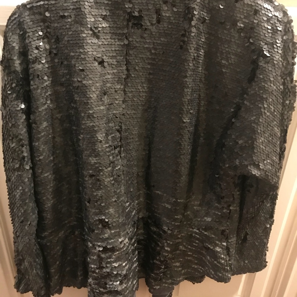 Free People grey sequins jacket - Picture 7 of 8